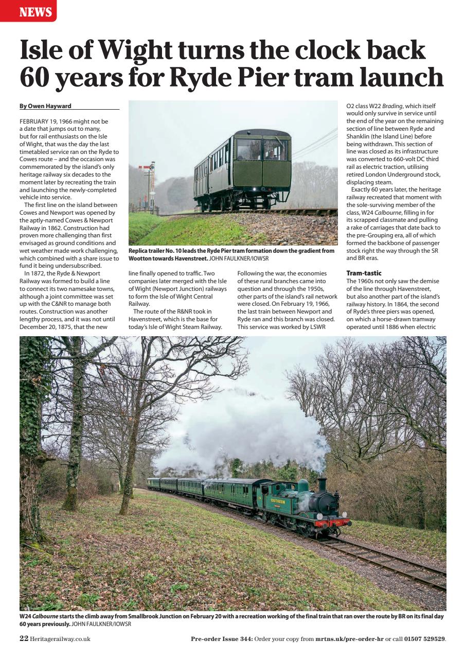 Heritage Railway Preview Pages