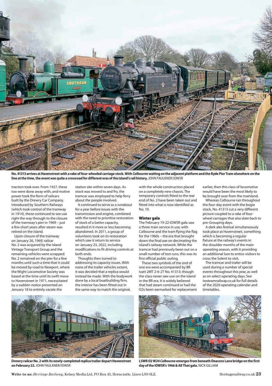 Heritage Railway Preview Pages