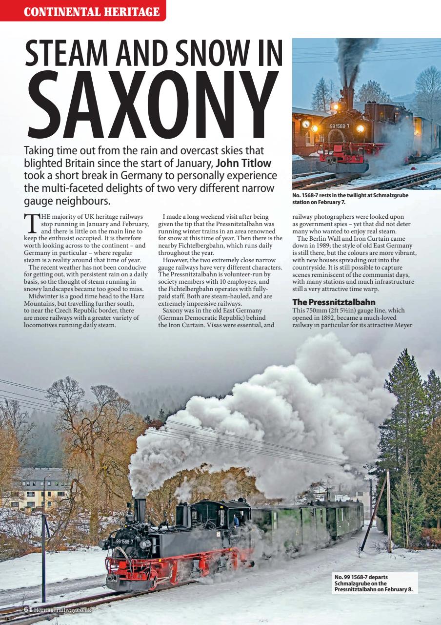 Heritage Railway Preview Pages