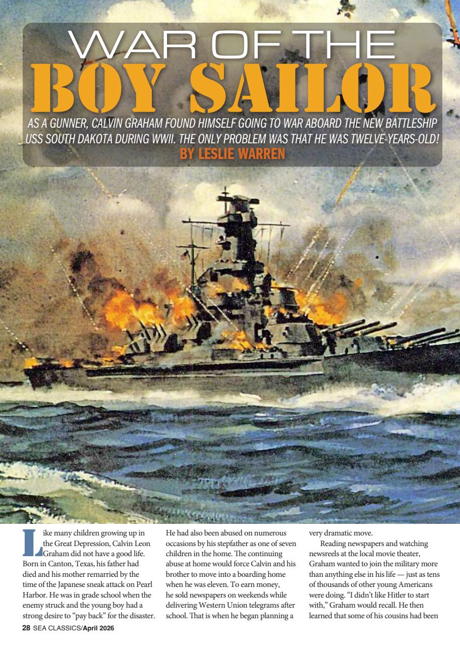 Sea Classics - Where History Sets Sail Preview Pages