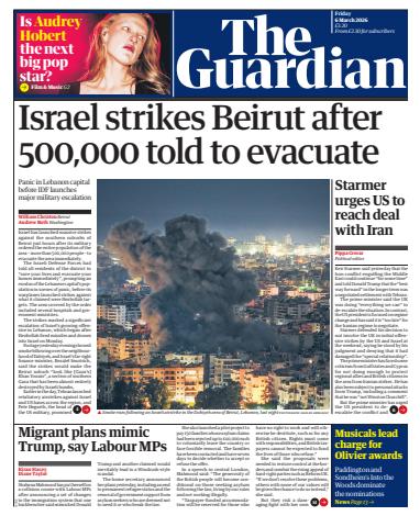 The Guardian Newspaper issue Friday, 06 March 2026