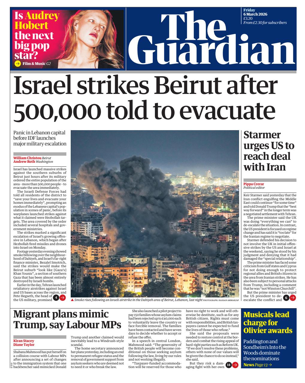 The Guardian Newspaper Preview Pages