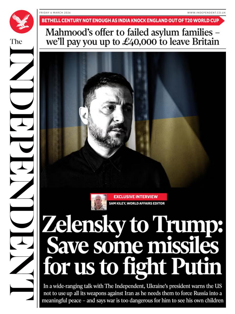 The Independent Daily Edition Newspaper Preview Pages