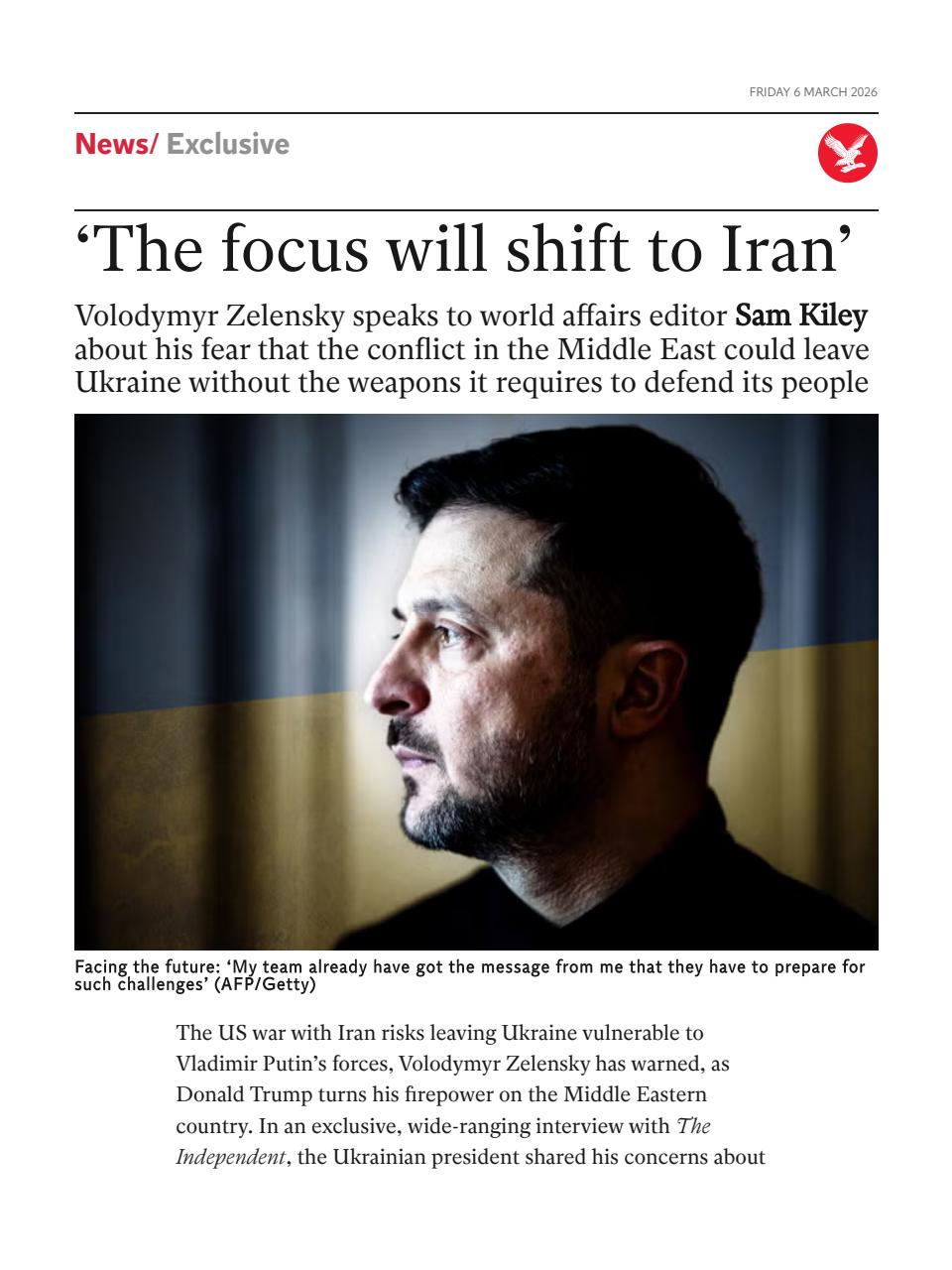 The Independent Daily Edition Newspaper Preview Pages