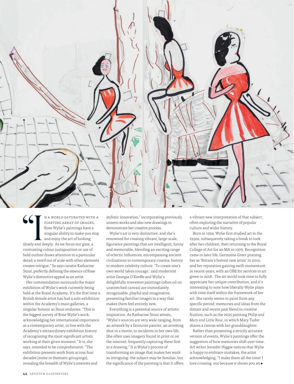 Artists & Illustrators Preview Pages
