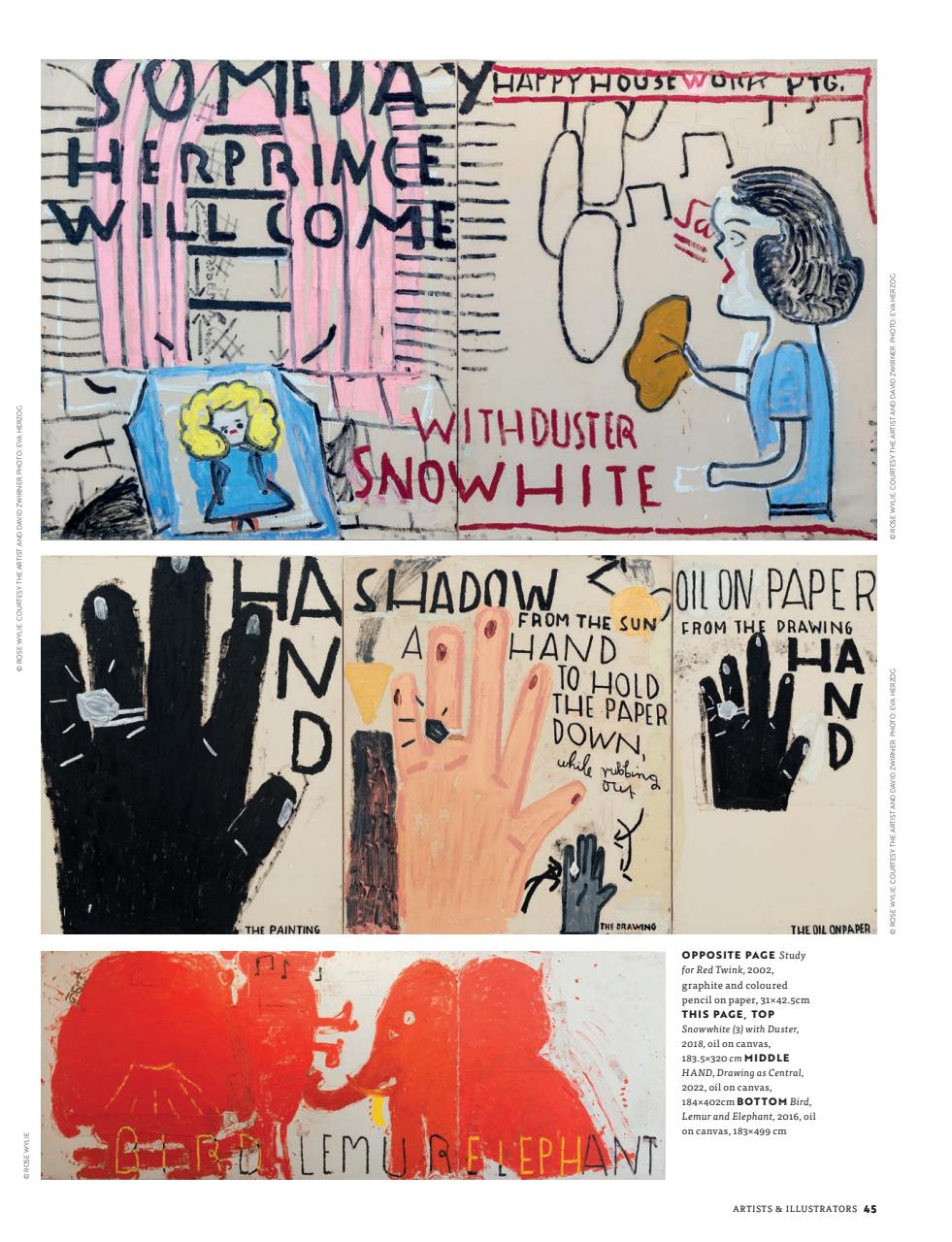 Artists & Illustrators Preview Pages