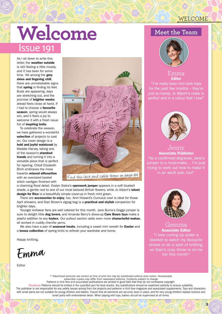 Knit Now Preview Pages