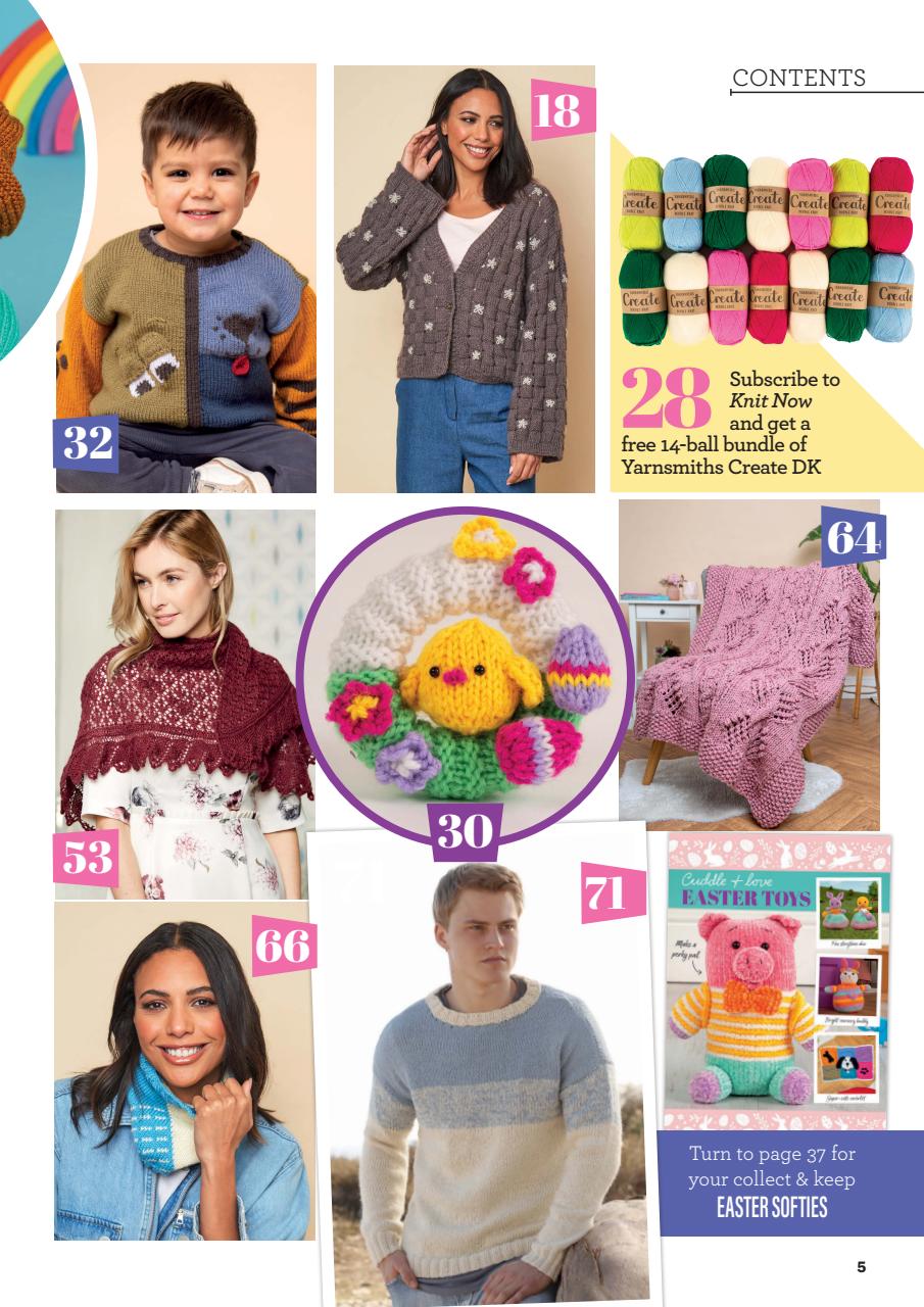 Knit Now Preview Pages