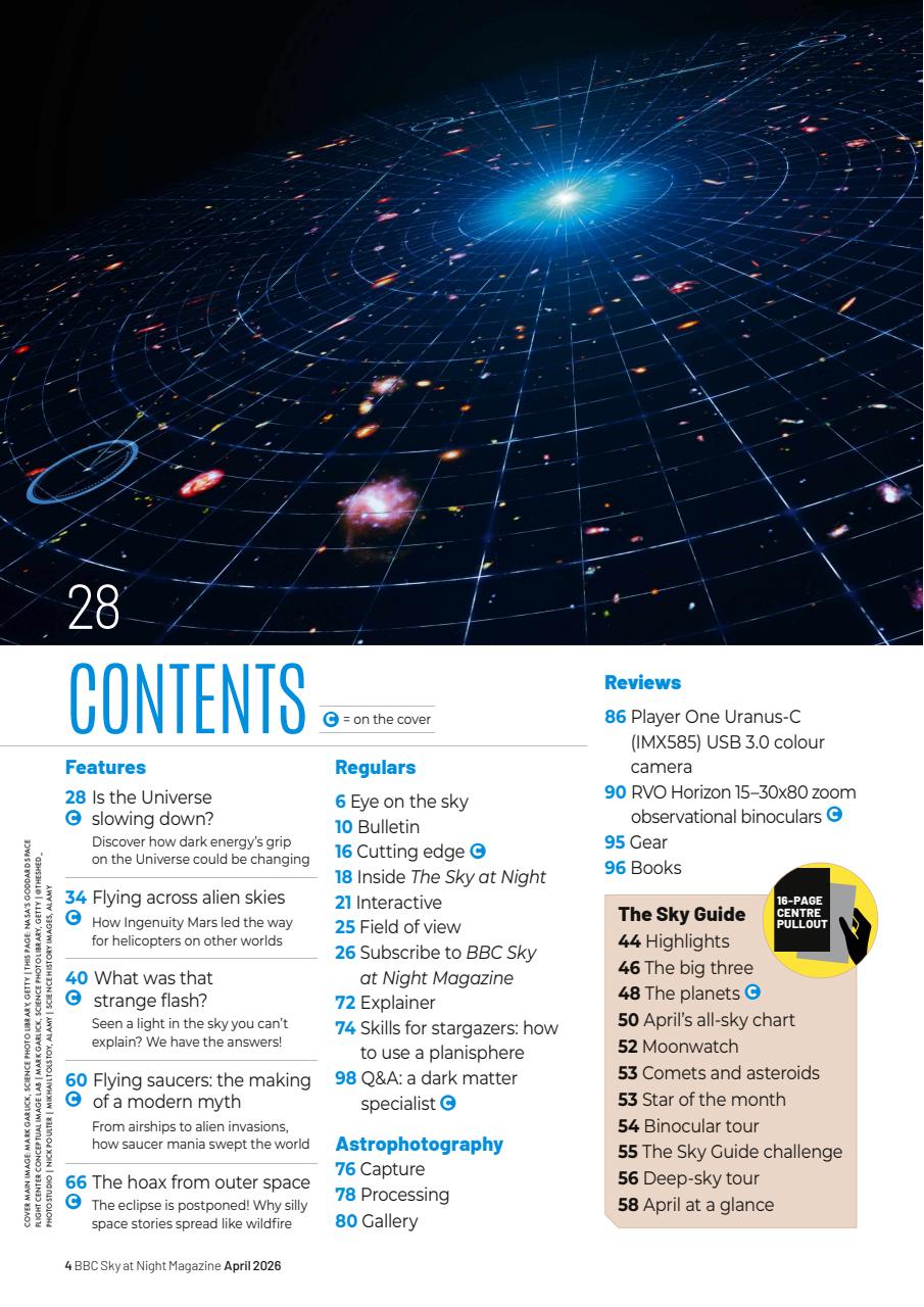 BBC Sky at Night Magazine Preview Pages
