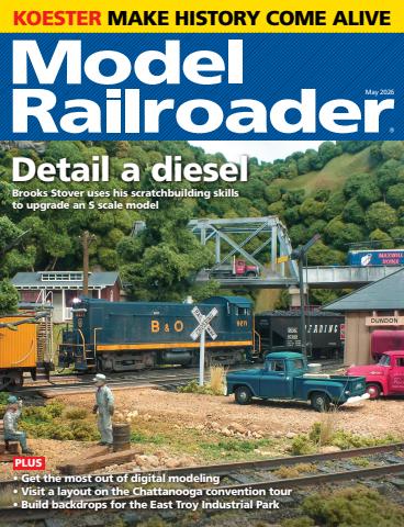 Model Railroader issue 26-May