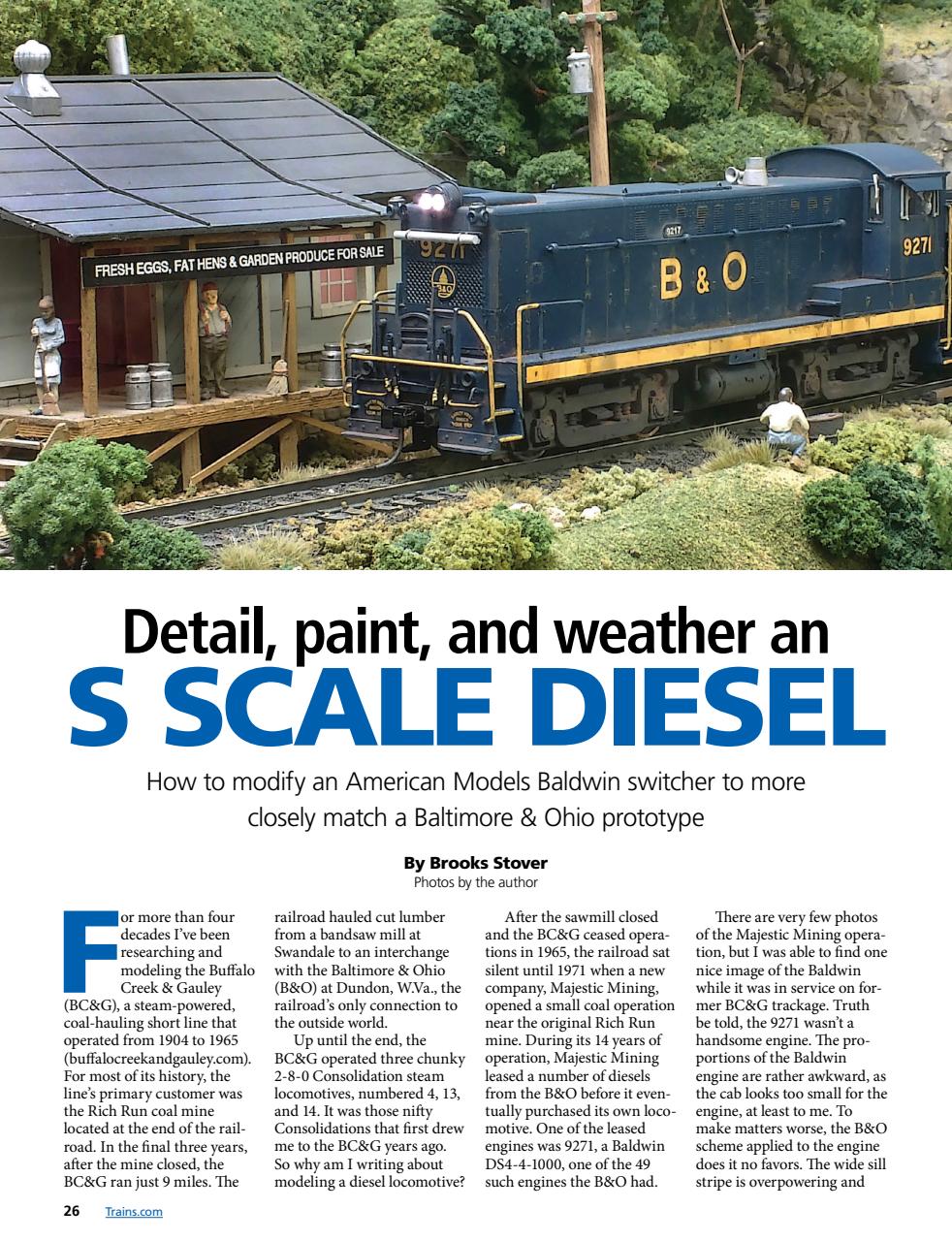 Model Railroader Preview Pages