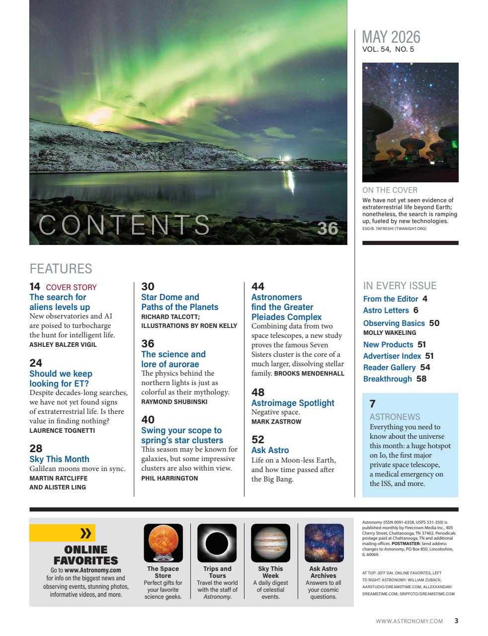 Astronomy Preview Pages