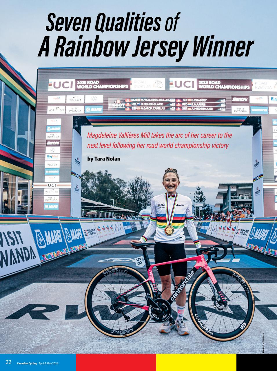 Canadian Cycling Magazine Preview Pages