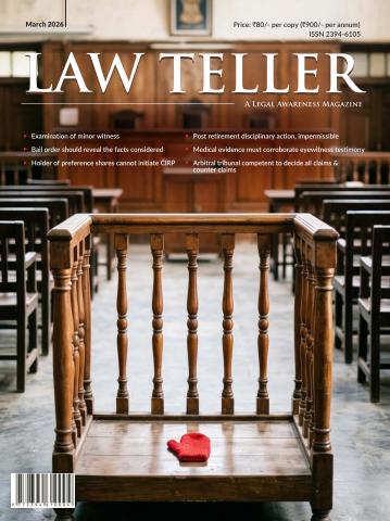 Lawteller – A Legal Awareness Magazine issue March 2026