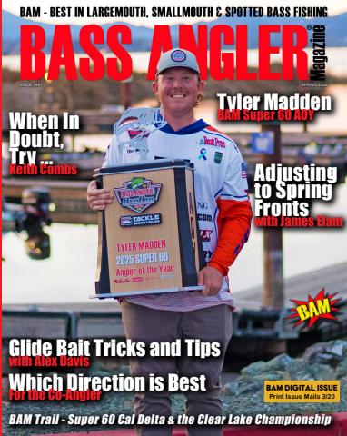 BASS ANGLER MAGAZINE issue Spring 26