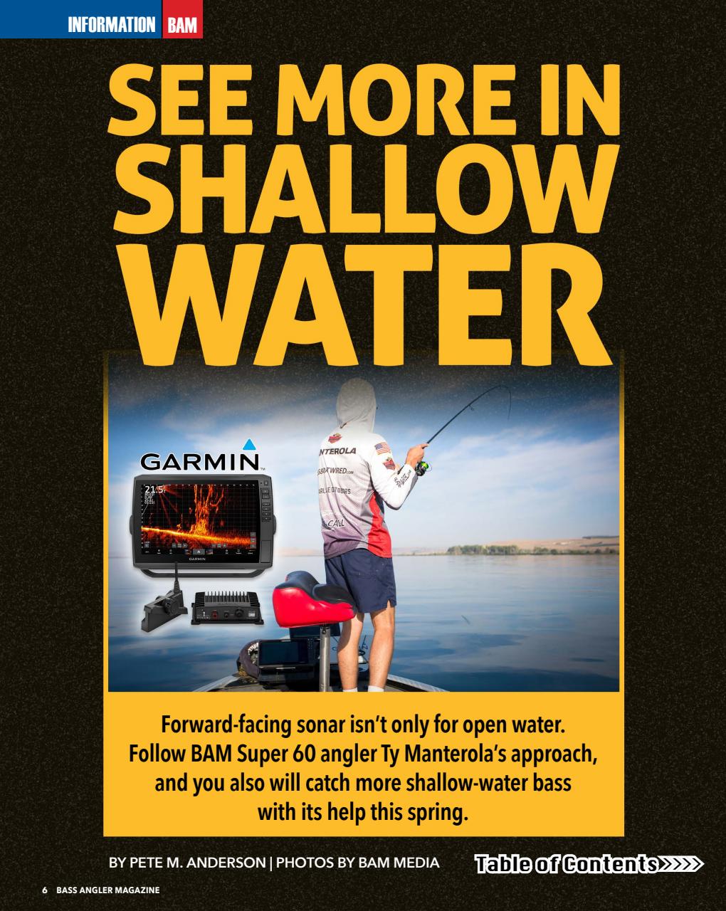 BASS ANGLER MAGAZINE Preview Pages