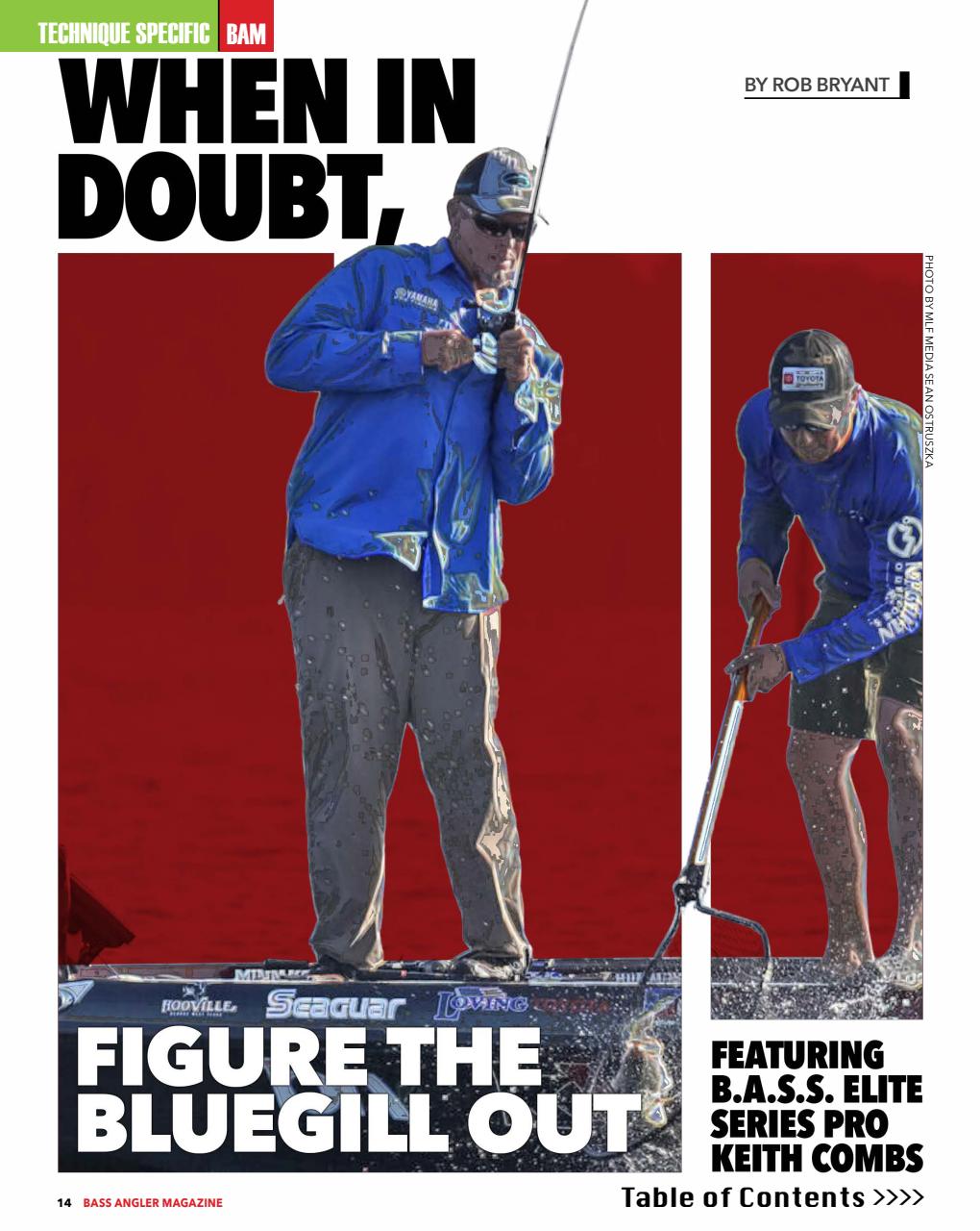 BASS ANGLER MAGAZINE Preview Pages