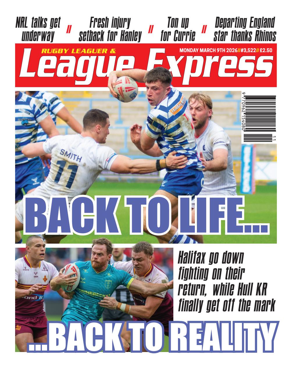 League Express Preview Pages