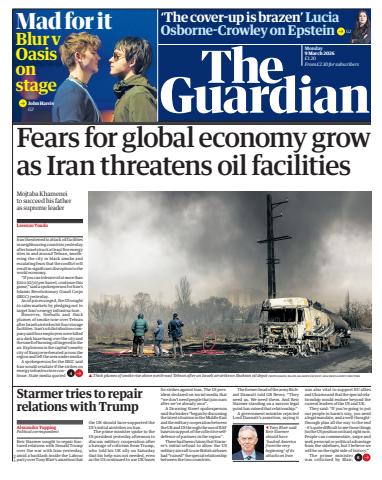 The Guardian Newspaper issue Monday, 09 March 2026