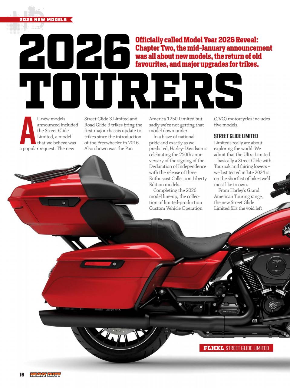 Heavy Duty Preview Pages