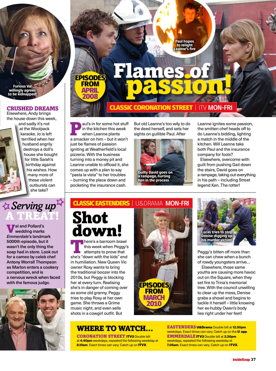 Inside Soap Preview Pages