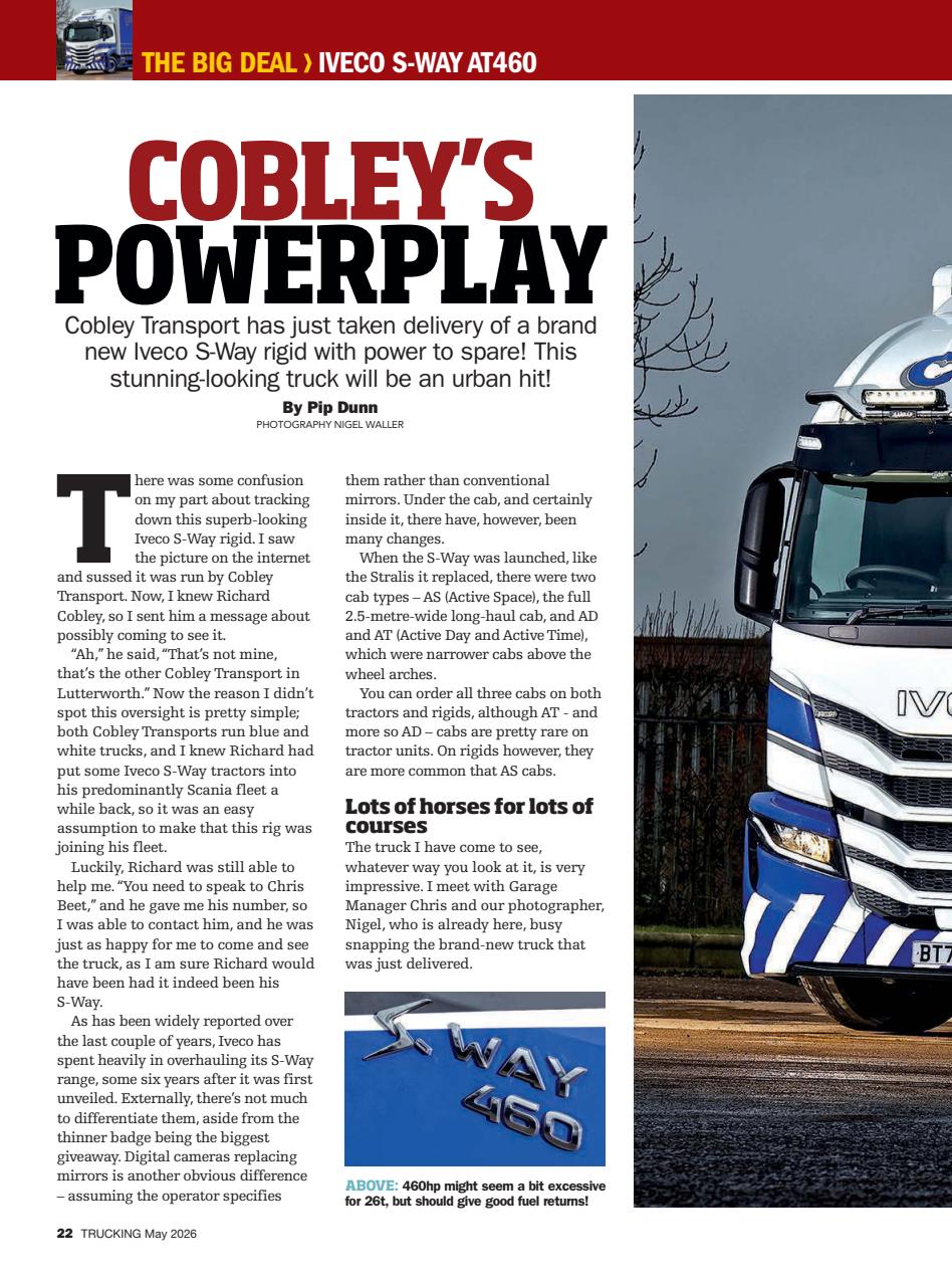 Trucking Magazine Preview Pages