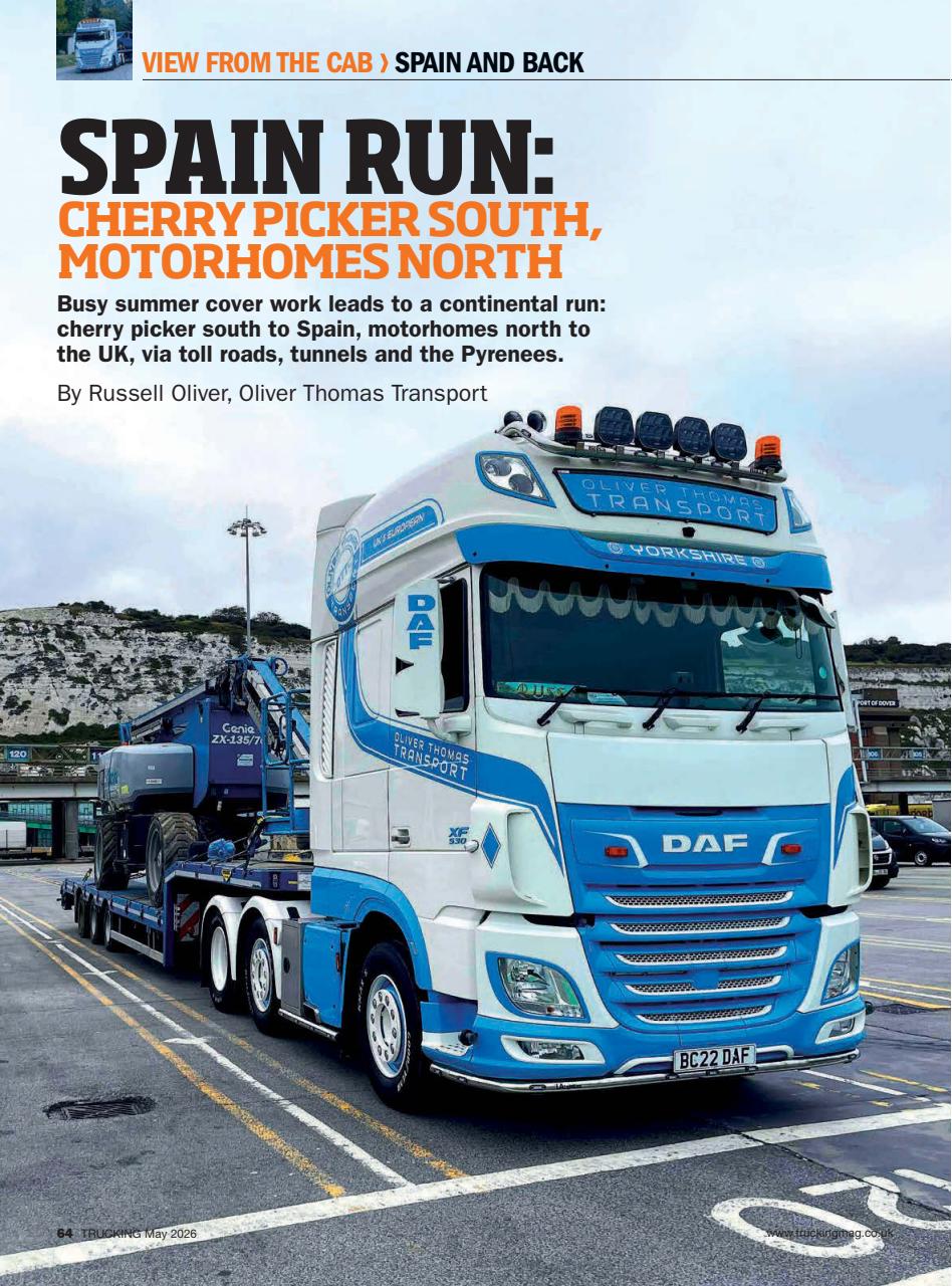 Trucking Magazine Preview Pages