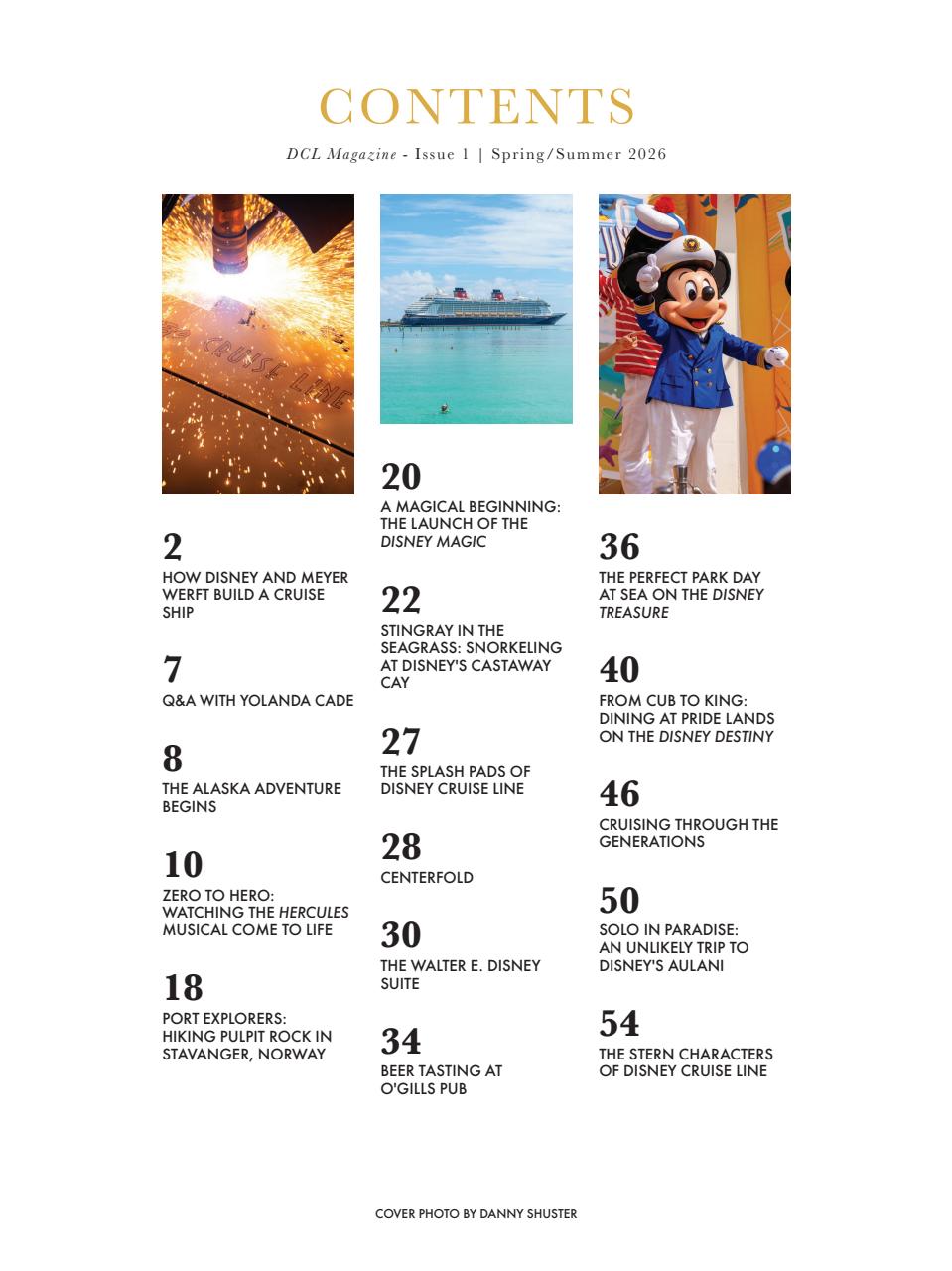 WDW Magazine Preview Pages