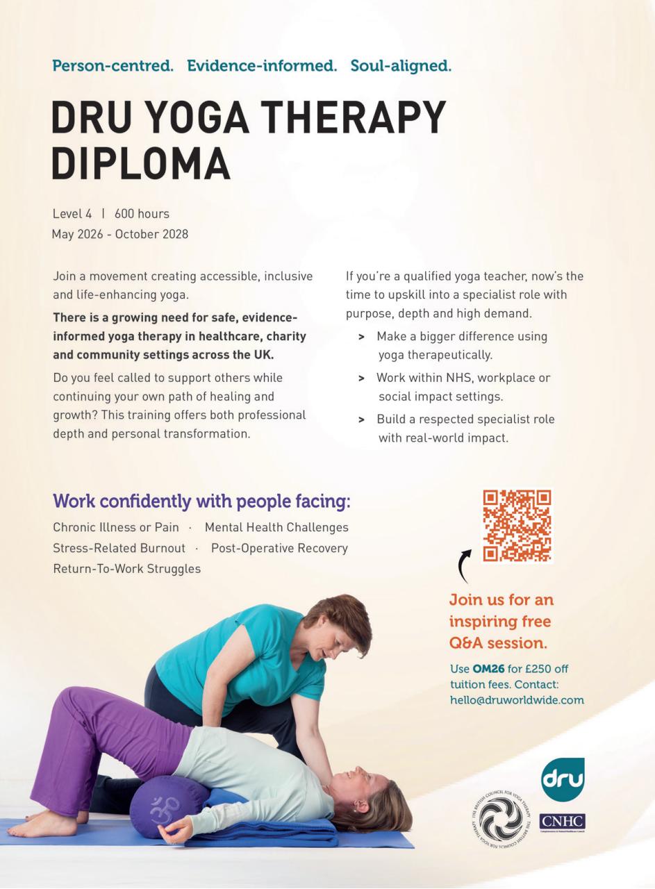 OM Yoga Magazine Preview Pages