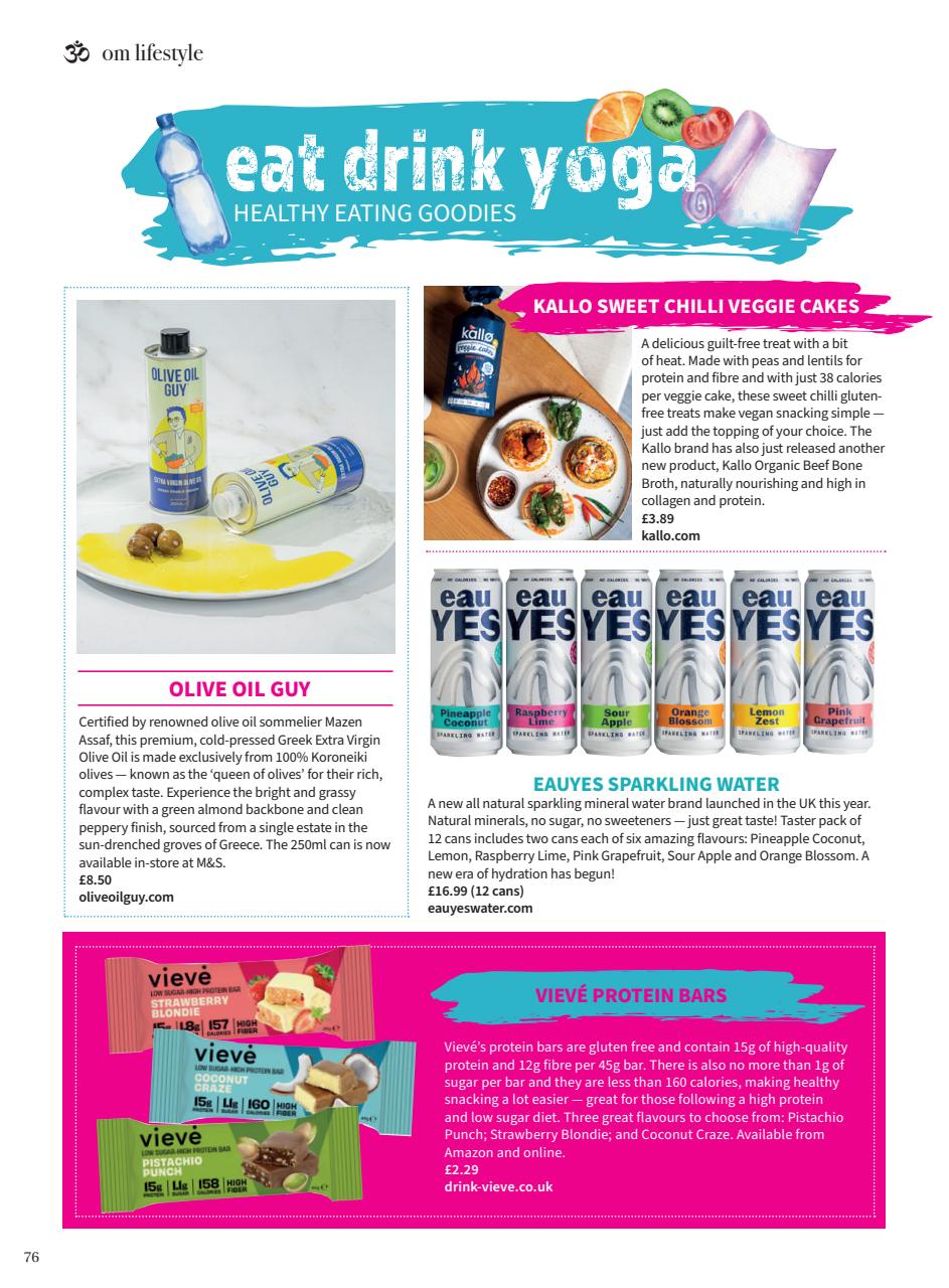 OM Yoga Magazine Preview Pages