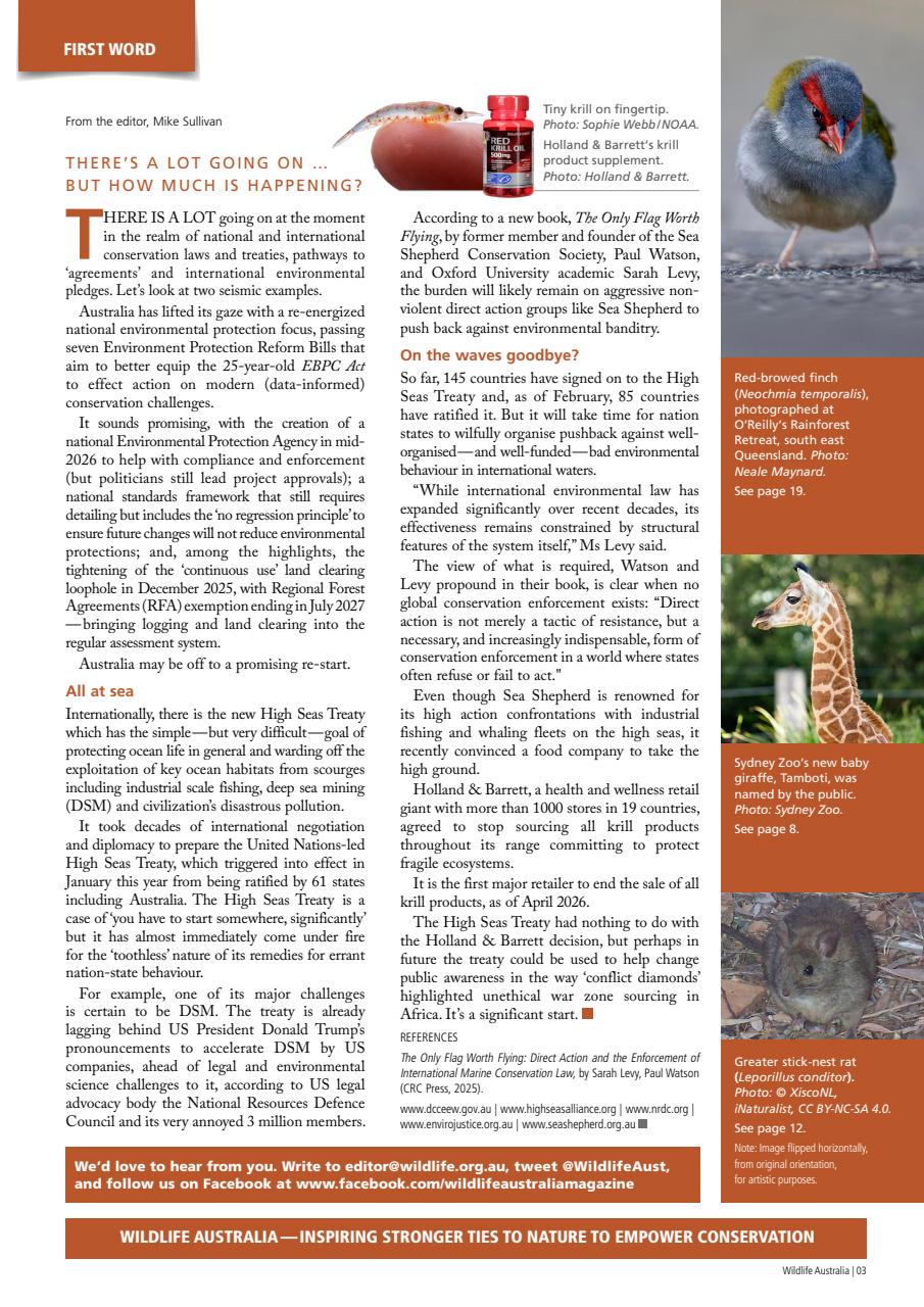 Wildlife Australia Preview Pages