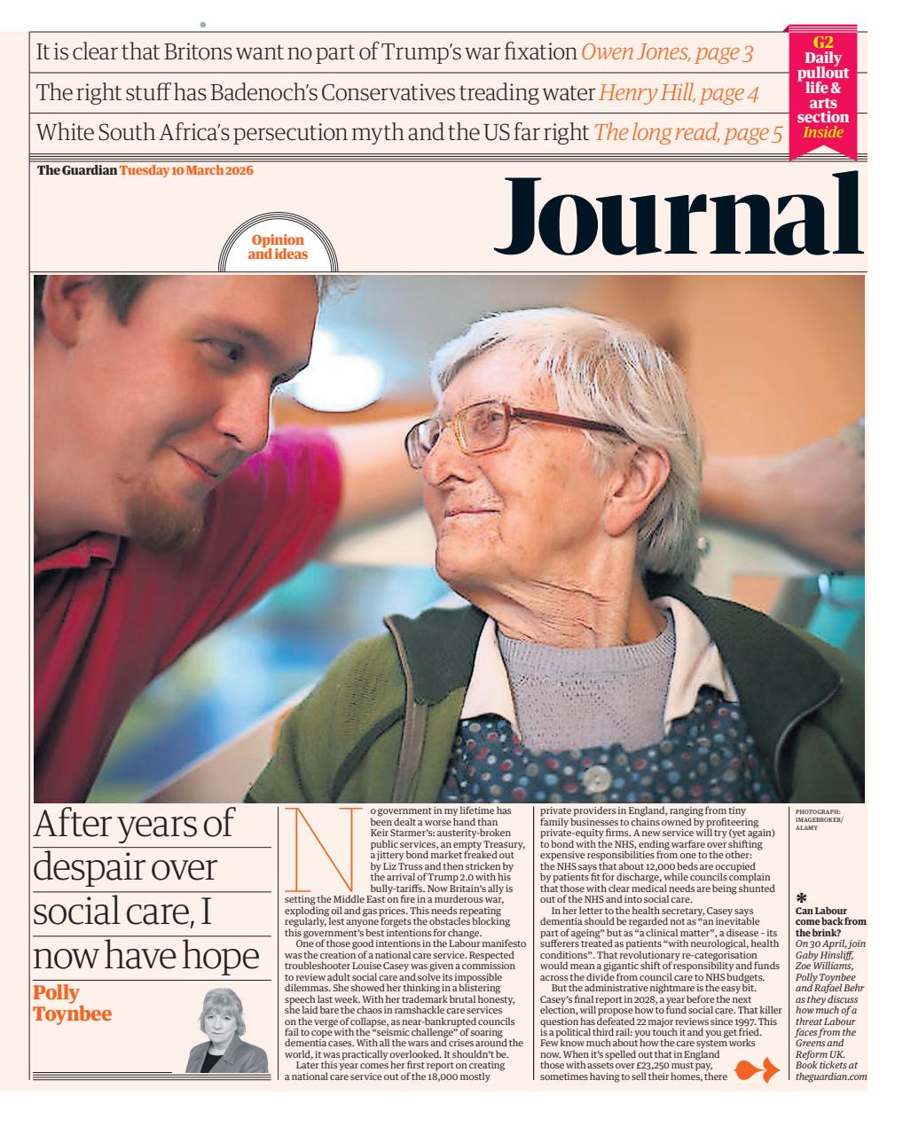 The Guardian Newspaper Preview Pages