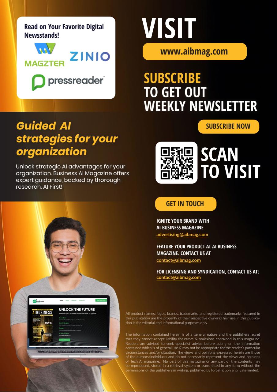 AI Business Magazine Preview Pages