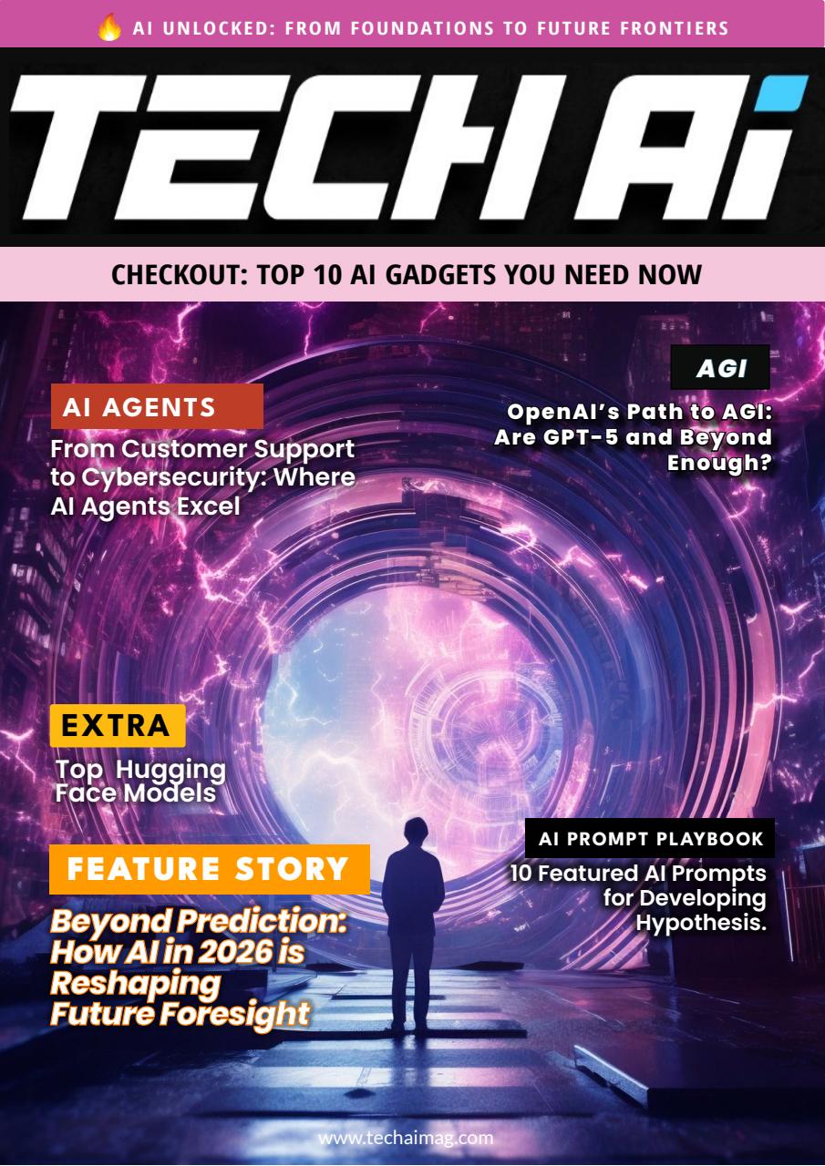 Tech AI Magazine Preview Pages
