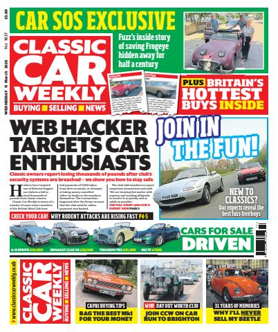 Classic Car Weekly issue 11 March 2026