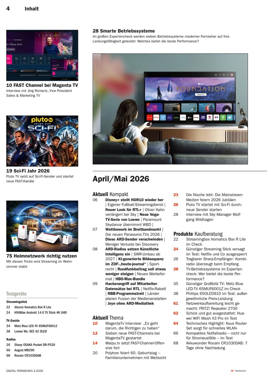 Digital Fernsehen Preview Pages