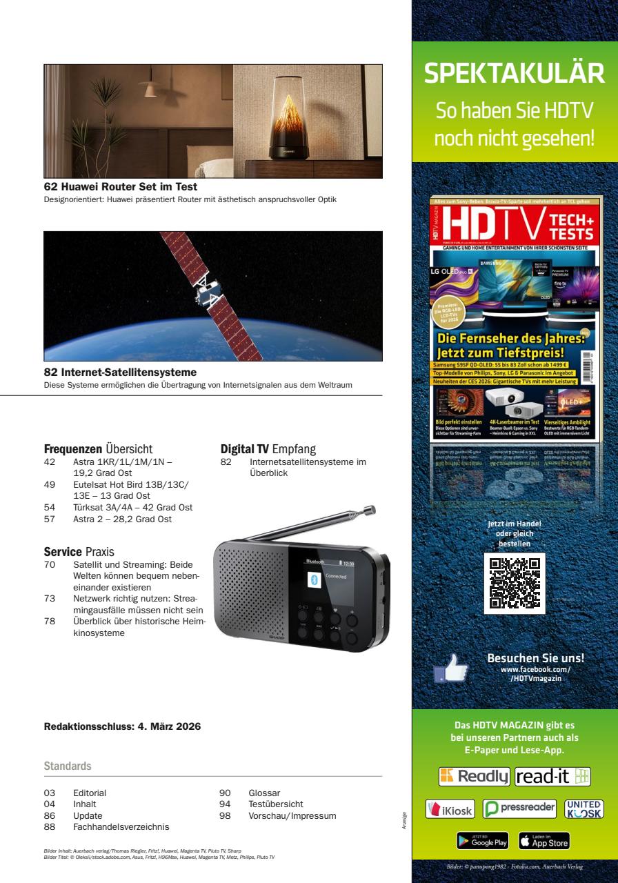 Digital Fernsehen Preview Pages