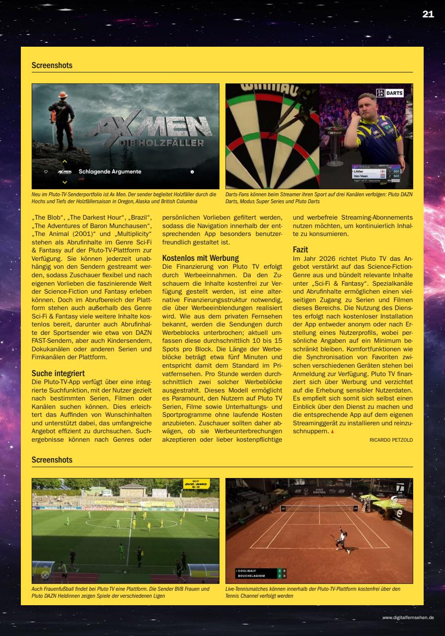 Digital Fernsehen Preview Pages