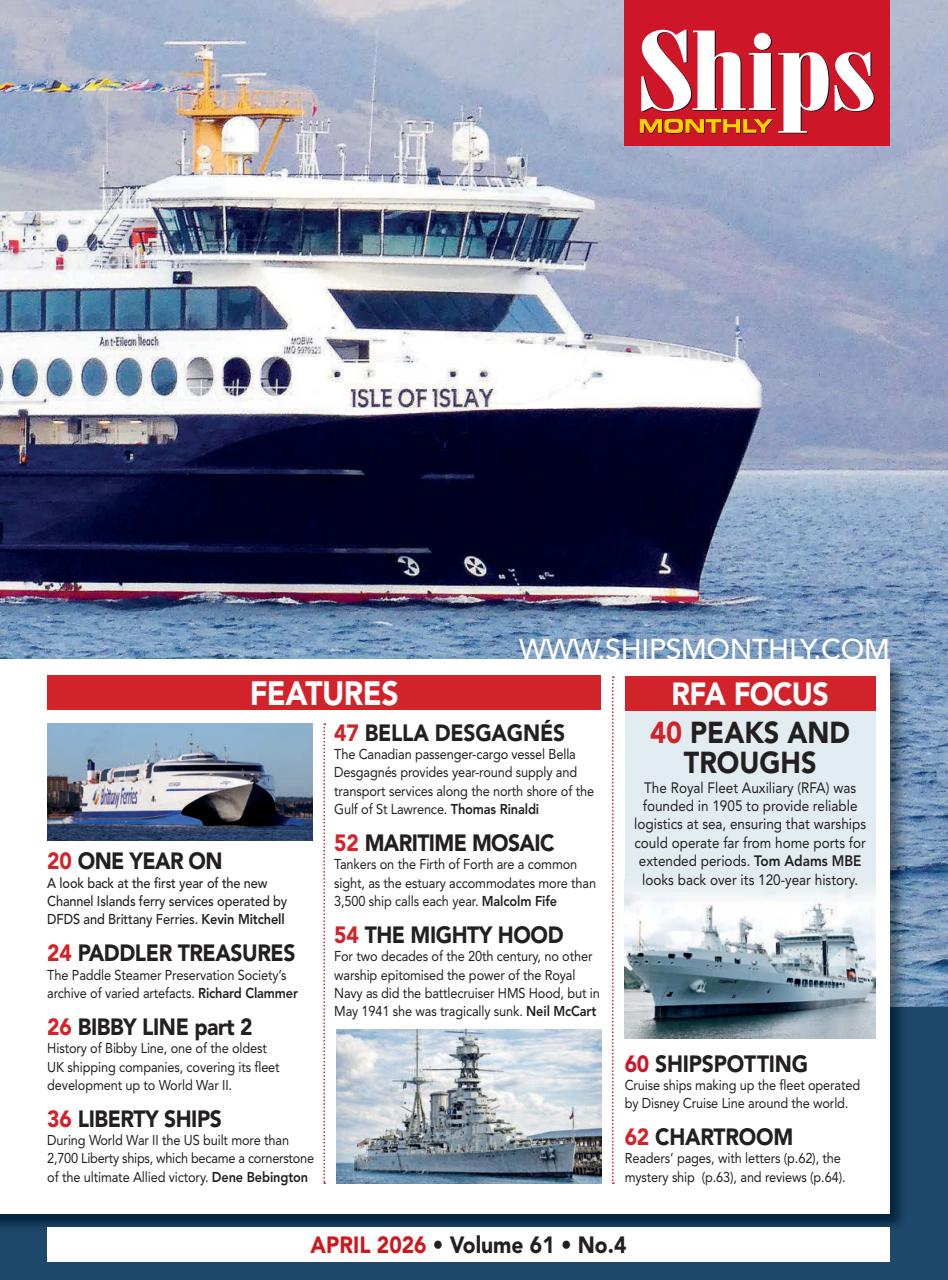 Ships Monthly Preview Pages