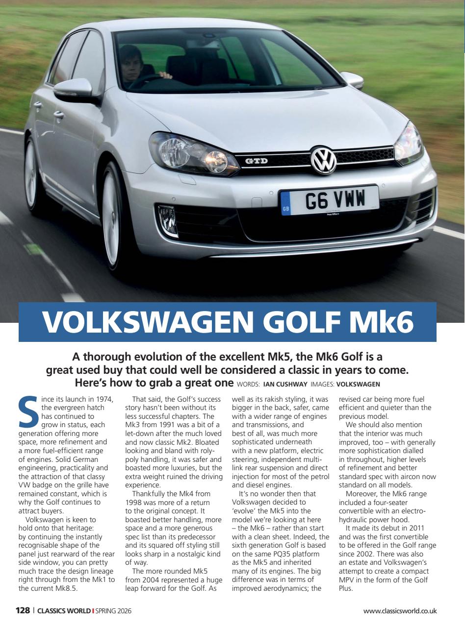 Classics World Preview Pages