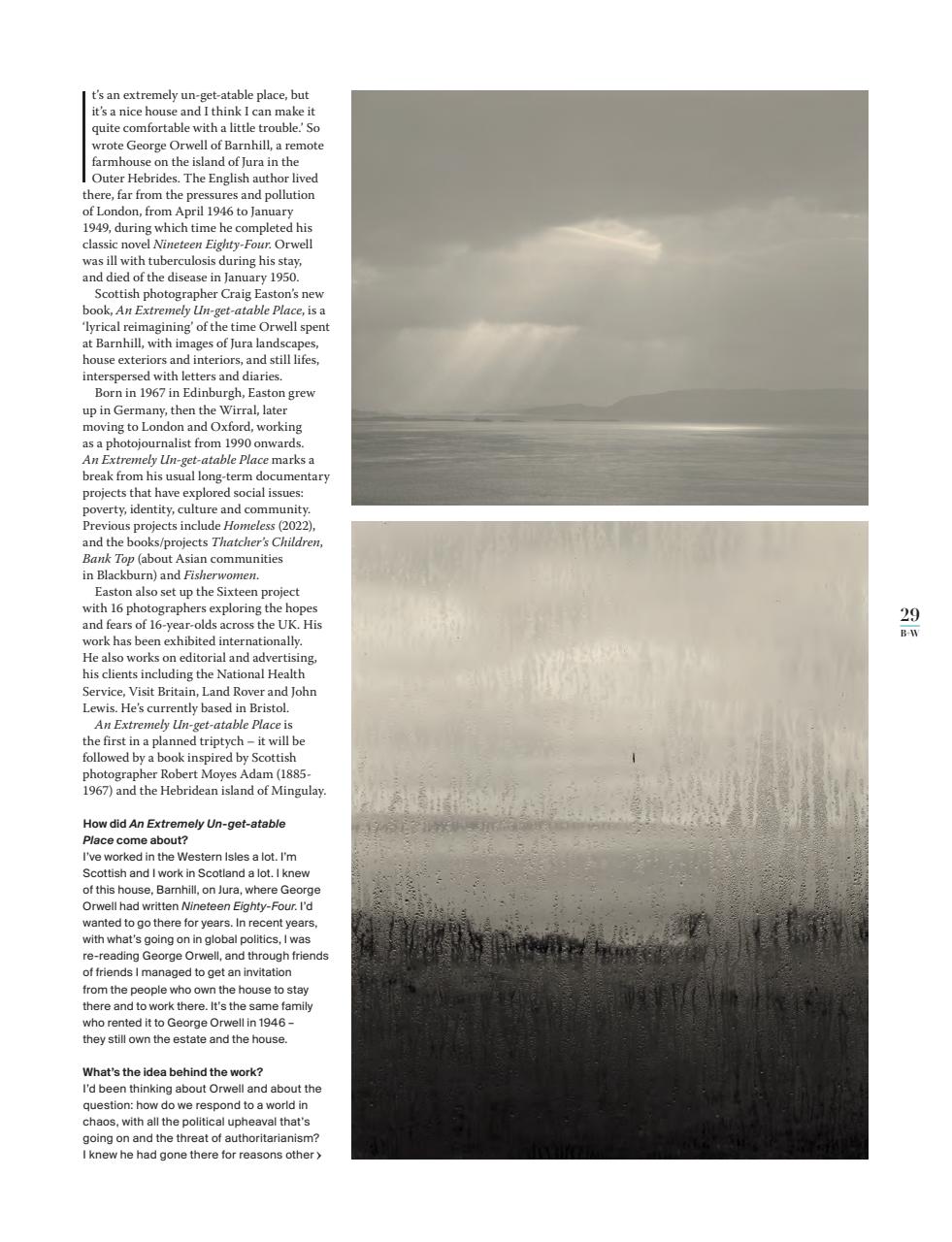 Black+White Photography Preview Pages