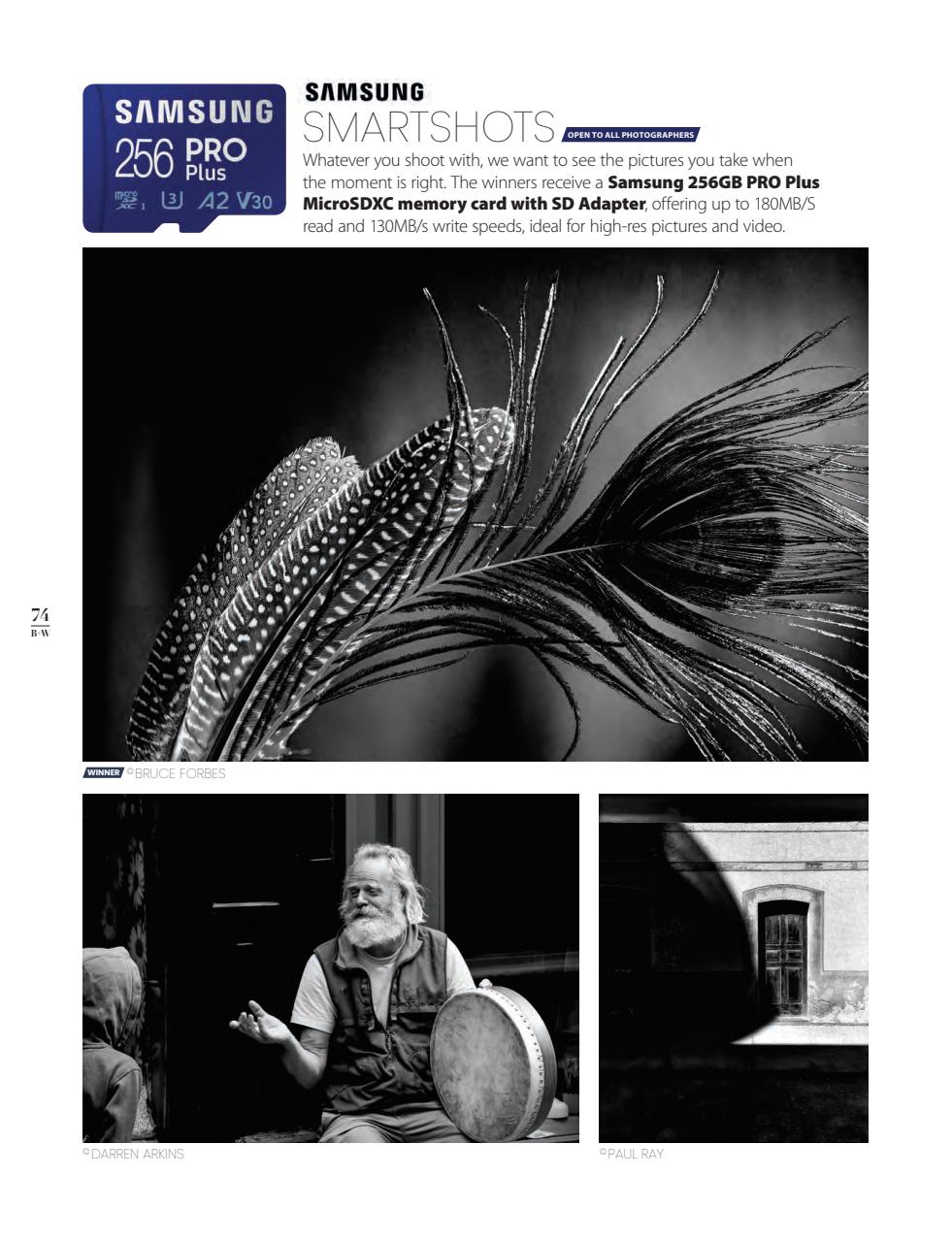 Black+White Photography Preview Pages