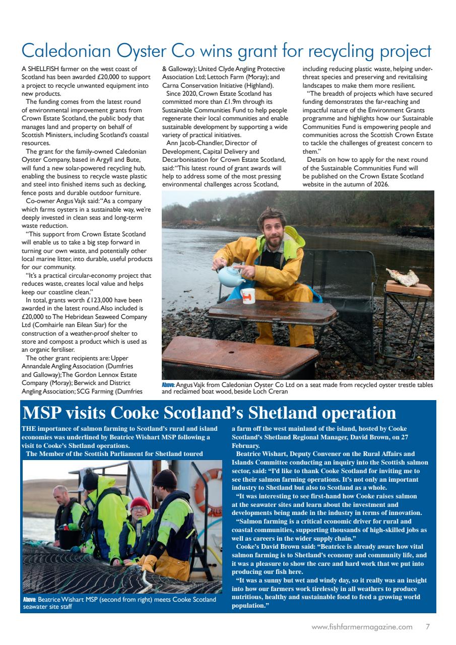 Fish Farmer Magazine Preview Pages