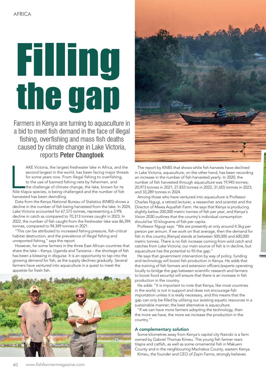 Fish Farmer Magazine Preview Pages