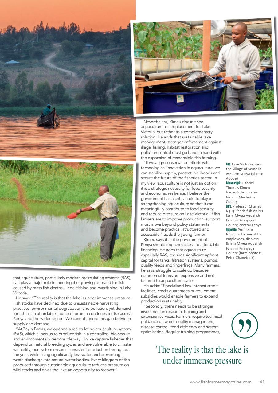 Fish Farmer Magazine Preview Pages