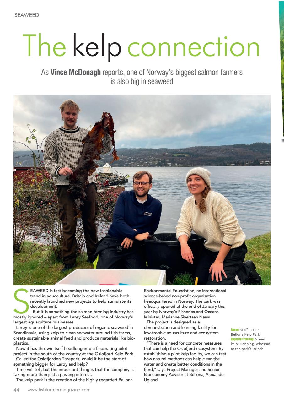 Fish Farmer Magazine Preview Pages