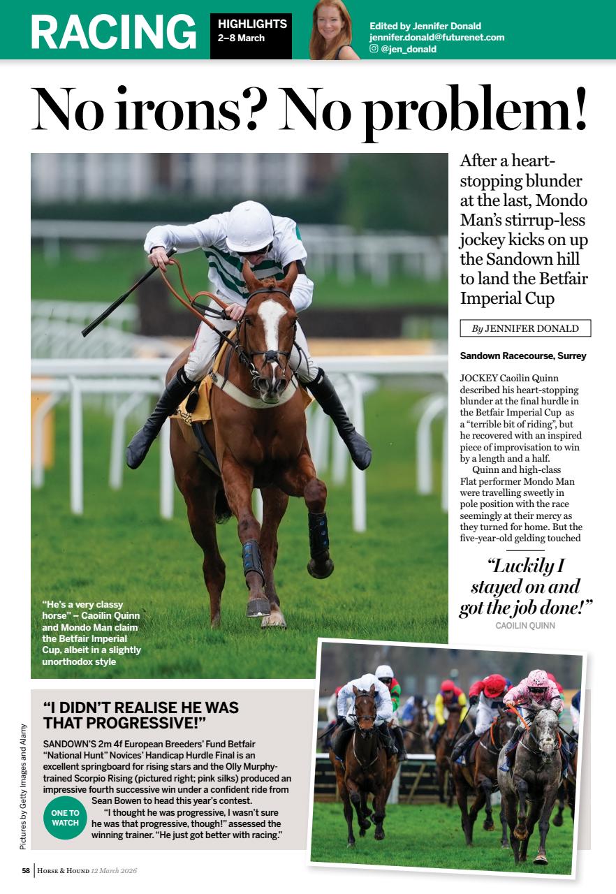 Horse & Hound Preview Pages