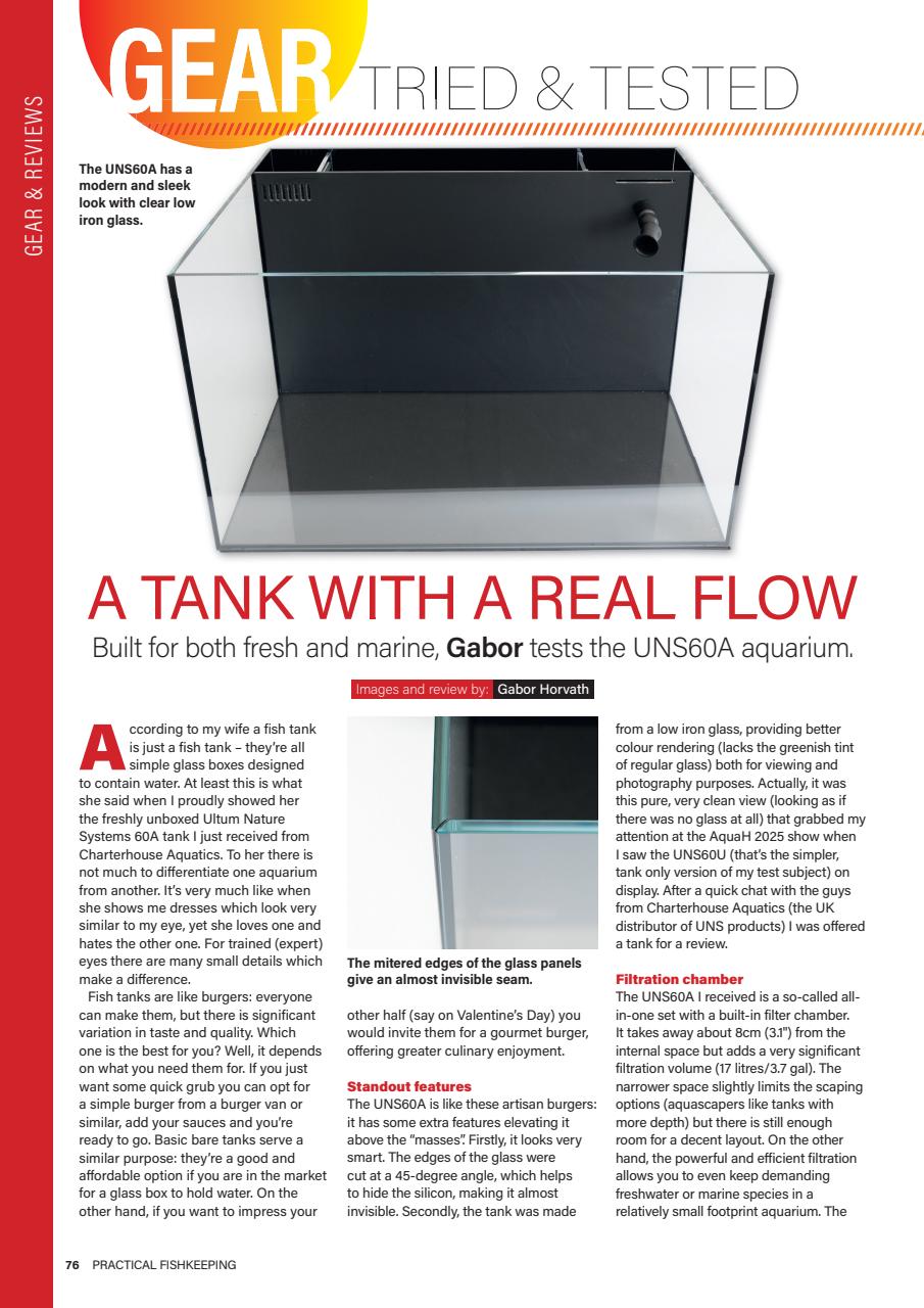 Practical Fishkeeping Preview Pages