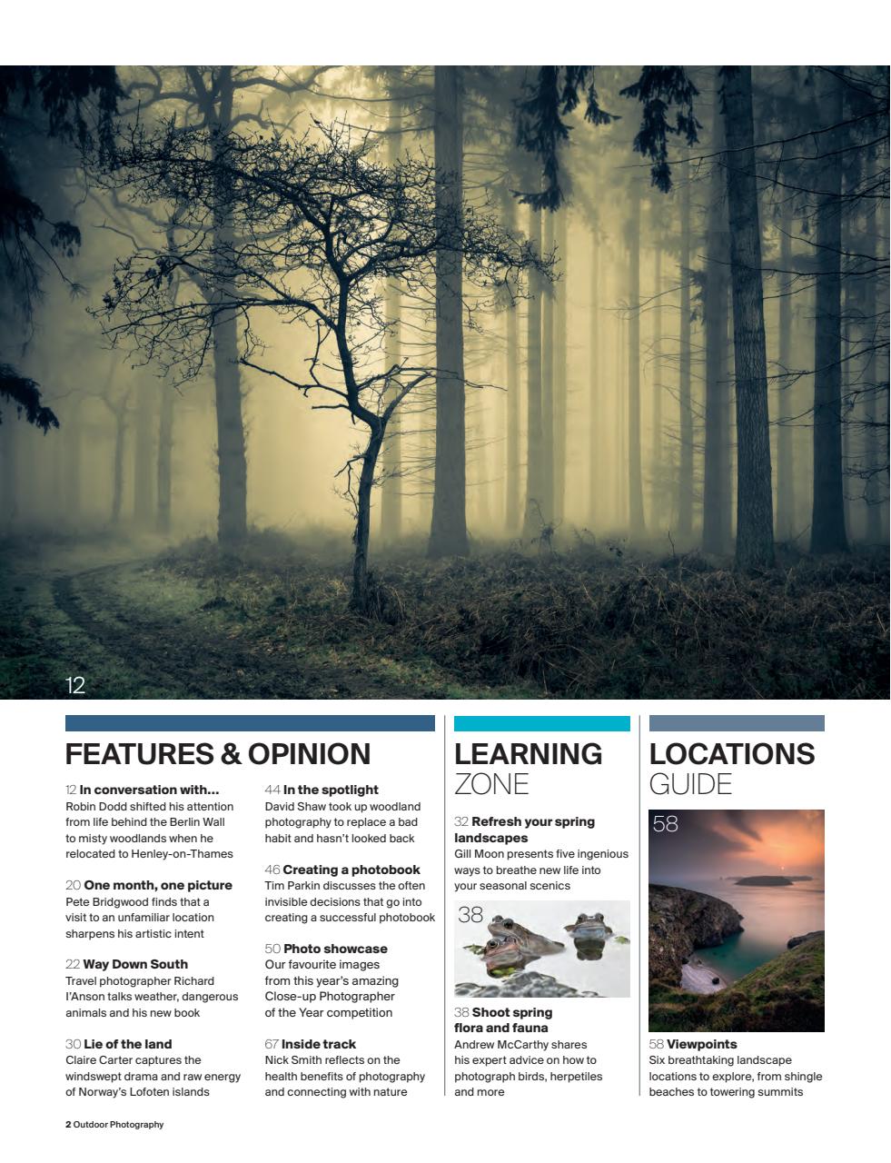 Outdoor Photography Preview Pages