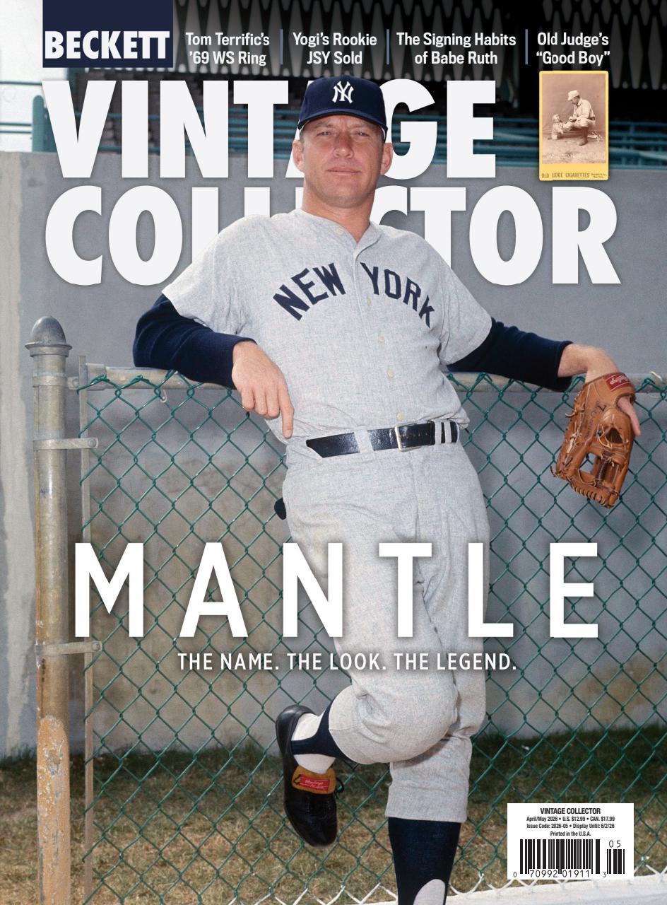 Beckett Vintage Collector Magazine Preview Pages